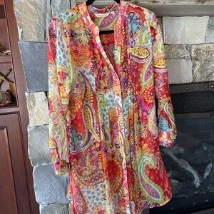 Paisley Tunic Topper